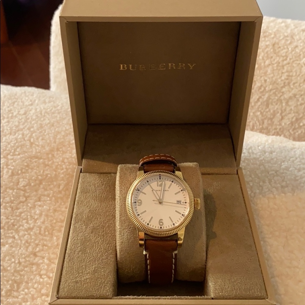 Burberry Leather Watch